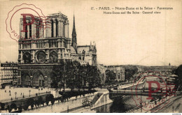 Paris Notre Dame Et La Seine France Frankrijk Francia - Notre Dame De Paris