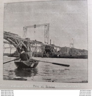 1896 LES NOUVEAUX PONTS DE LA COMPAGNIES DE L'OUEST - PONT DE BEZONS - PONTS DE MAISONS LAFFITTE - 1850 - 1899