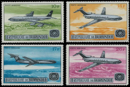 PA71/74** - Inauguration De L'aéroport De Bujumbura / Inhuldiging Van De Luchthaven Van Bujumbura - BURUNDI - Unused Stamps