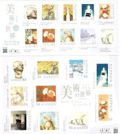 Japan 2023 World Of Arts Series No.5 Stamp Sheetlet*2 MNH - Nuovi