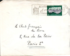 LETTRE DE ECHTERNACH POUR LA FRANCE 1964 - Lettres & Documents
