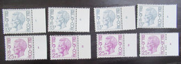 1747/48 P5 'Elström' - Volledige Set Plaatnummers - Postfris ** - 1971-1980