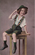 ENFANTS - Portrait - Colorisé - Carte Postale Ancienne - Abbildungen