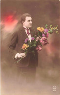 PHOTOGRAPHIE - Portrait - Homme - Colorisé - Carte Postale Ancienne - Fotografie