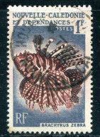 NOUVELLE CALEDONIE- Y&T N°291- Oblitéré (poissons) - Gebruikt