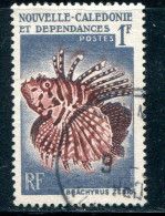 NOUVELLE CALEDONIE- Y&T N°291- Oblitéré (poissons) - Usati