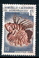 NOUVELLE CALEDONIE- Y&T N°291- Oblitéré (poissons) - Gebraucht