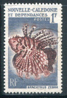 NOUVELLE CALEDONIE- Y&T N°291- Oblitéré (poissons) - Oblitérés