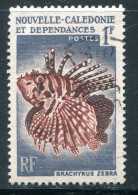 NOUVELLE CALEDONIE- Y&T N°291- Oblitéré (poissons) - Oblitérés