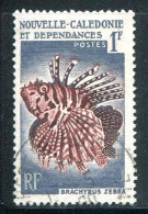 NOUVELLE CALEDONIE- Y&T N°291- Oblitéré (poissons) - Gebraucht