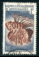 NOUVELLE CALEDONIE- Y&T N°291- Oblitéré (poissons) - Gebraucht