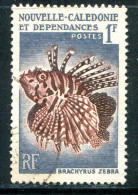 NOUVELLE CALEDONIE- Y&T N°291- Oblitéré (poissons) - Gebraucht