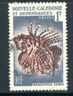 NOUVELLE CALEDONIE- Y&T N°291- Oblitéré (poissons) - Gebraucht