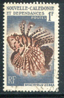 NOUVELLE CALEDONIE- Y&T N°291- Oblitéré (poissons) - Gebraucht