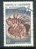 NOUVELLE CALEDONIE- Y&T N°291- Oblitéré (poissons) - Gebraucht