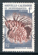 NOUVELLE CALEDONIE- Y&T N°291- Oblitéré (poissons) - Used Stamps