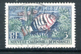 NOUVELLE CALEDONIE- Y&T N°292- Oblitéré (poissons) - Gebruikt