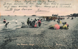 PHOTOGRAPHIE  - La Plage  - Colorisé - Carte Postale Ancienne - Photographs