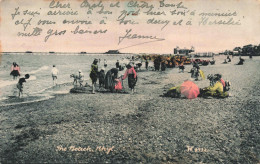 PHOTOGRAPHIE  - La Plage  - Colorisé - Carte Postale Ancienne - Fotografie