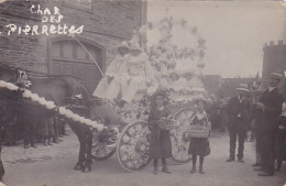 Cpa ( Carte Photo ) -div- Fete Des Fleurs - Char Des Pierrettes - Carnaval