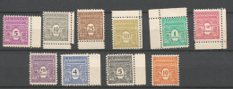 ARC DE TRIOMPHE N° 620 à 629  NEUF**  SANS CHARNIERE / Hingeless / MNH - 1944-45 Arc De Triomphe