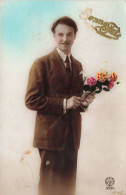 FÊTES - VŒUX - Bonne Fête - Homme - Portrait - Colorisé - Carte Postale Ancienne - Autres & Non Classés