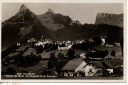 Gruyères , Dents De Broc Du Chamois Et Du Bourgoz , Voir état Pli - Broc