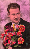 PHOTOGRAPHIE - Homme - Portrait - Colorisé - Carte Postale Ancienne - Photographs