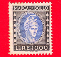 Nuovo - MNH - ITALIA - Marca Da Bollo - Fiscali -  Lire 1000 - Fiscali