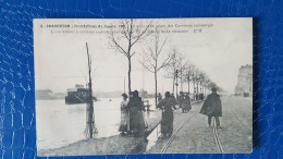Charenton  Innondations 1910 , Place Des Carrieres - Charenton Le Pont
