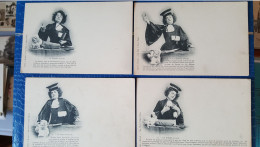 4 Cartes La Femme Avocat - Femmes