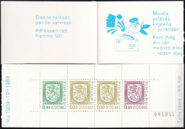 FINNLAND 1983 Mi-Nr. MH 14 Markenheft/booklet Zählnummer ** MNH - Carnets