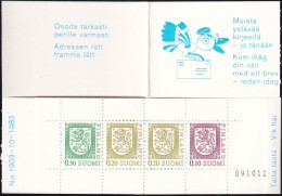 FINNLAND 1983 Mi-Nr. MH 14 Markenheft/booklet Zählnummer ** MNH - Carnets