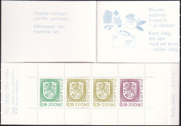 FINNLAND 1983 Mi-Nr. MH 14 Markenheft/booklet 25 Jahre Automatenhefte ** MNH - Booklets