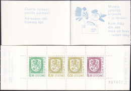 FINNLAND 1983 Mi-Nr. MH 14 Markenheft/booklet Zählnummer 25 Jahre Automatenhefte ** MNH - Booklets