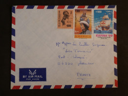 DB3 CHILE   BELLE LETTRE 1980  A PARIS FRANCE +  AFF. INTERESSANT+   +++ - Chili