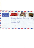 Islande Lettre Expresse 1975 2 Timbres Dont Europa - Brieven En Documenten