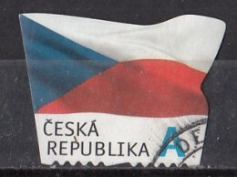 CZECH REPUBLIC 865,used,falc Hinged - Timbres