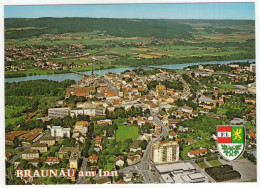 Braunau Am Inn, 352 M - Pfarrkirche, Gotisch - Hohem Turm - (OÖ., Österreich/Austria) - Alpine Luftbild - Braunau