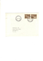 Danemark FDC 2 Timbres1964 - Storia Postale