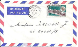 AFARS ET ISSAS N° 362 S/L. DE DJIBOUTI/18.6.70  POUR LA FRANCE - Covers & Documents