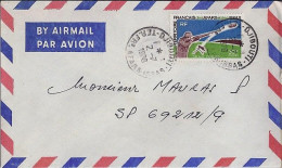 AFARS ET ISSAS N° 361 S/L. DE DJIBOUTI/2.7.70  POUR LA FRANCE - Lettres & Documents