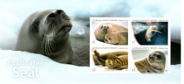 Australian Antarctic Territory ASC 249 MS  2018 Crabeater Seal, Minisheet ,mint Never Hinged - Used Stamps