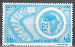 EGYPT  SCOTT NO 1367  MNH  YEAR 1988 - Unused Stamps