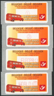 Timbres De Distributeurs (ATM) - Véhicule Postaux Saint-Mard S11 (set Complet, MNH, ATM127) - Ungebraucht