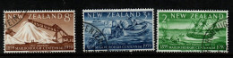 New Zealand SG 772-74 1959 Marlborough Centennial,used - Oblitérés