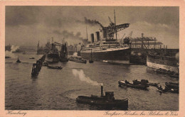 TRANSPORT - Bateaux - Hamburg - Grosfser Krahn Bei Blohm & Voss - Carte Postale Ancienne - Handel