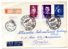 Carta Certificada De 1965 Rumania - Briefe U. Dokumente