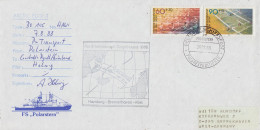 Germany Heli Flight From Polarstern To Constable Dynth (px Transporrt) 7.8.1988 (AR151) - Polar Flights