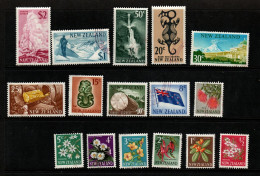 New Zealand SG 845-62 1967 Decimal Pictorials,used - Used Stamps